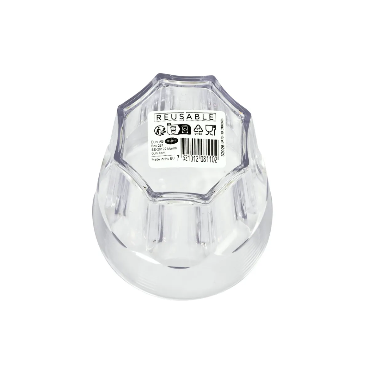 Mehrweg Für Den Einzelhandel>DUNI Anyday Glas Mehrweg 24 cl Transparent