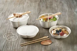 Schalen>DUNI Atlantis Schale 900 ml Weiß ungeteilt