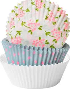 Backförmchen>DUNI Backförmchen Ø 5,5 cm Sweet Roses