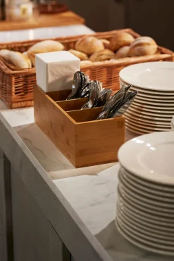 Serviettenspender>DUNI Besteckkästen Multi, Bambus ecoecho® 36 x 14 cm Nature