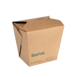 Boxen>DUNI Bio Box Nudeln Large 960 ml Braun ungeteilt