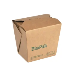 Boxen>DUNI Bio Box Nudeln Small 480 ml Braun ungeteilt