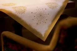 Hussen>DUNI Bio cel® Mitteldecken 84 x 84 cm Sparkly White