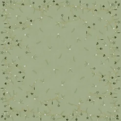 Hussen>DUNI Bio cel® Mitteldecken 84 x 84 cm Noel Pistachio