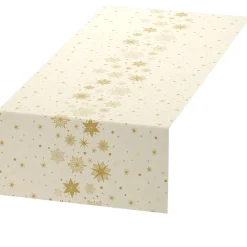 Tischläufer>DUNI Bio cel® Tête-à-Tête-Tischläufer 0,4 x 24 m Stargazing Cream
