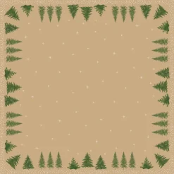 Hussen>DUNI Bio cel®-Mitteldecke 84 x 84 cm Humble trees