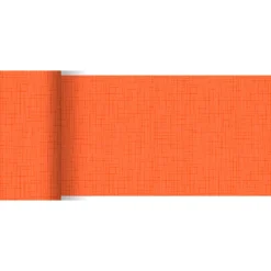 Tischläufer>DUNI Bio cel®-Tischläufer 0,15 x 20 Linnea Sun Orange
