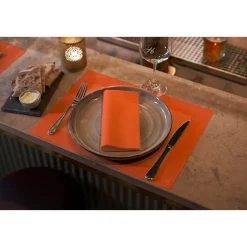 Tischsets>DUNI Bio cel®-Tischset 30 x 40 cm Linnea Sun Orange