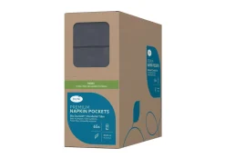 Bestecktaschen>DUNI Bio letto® Slim 40 x 33 cm Schwarz