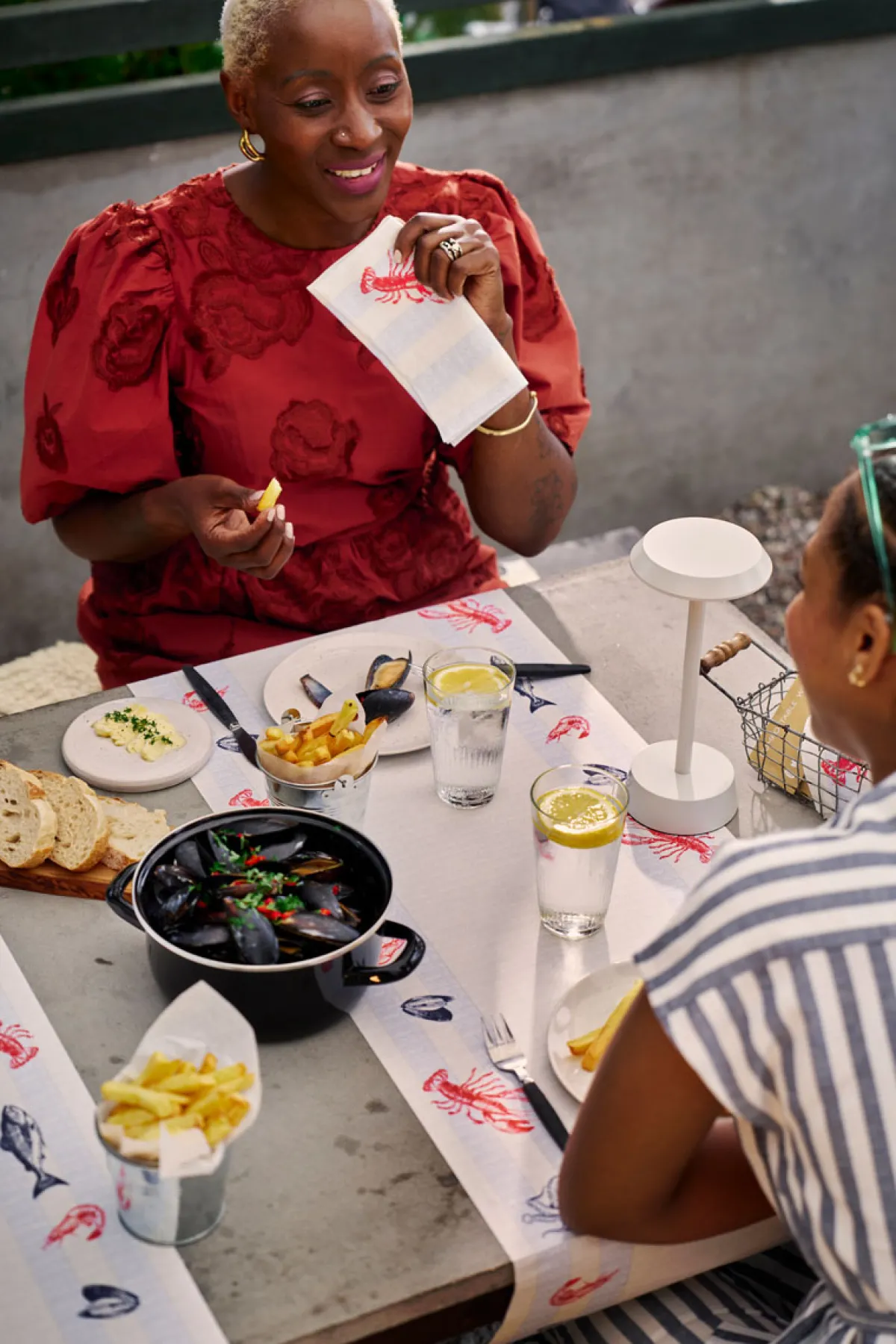 Servietten Im Dinnerformat>DUNI Bio soft® Serviette 40 x 40 cm Sea Delights