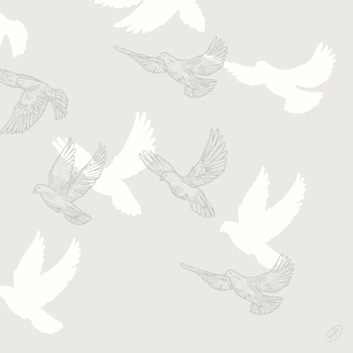 Servietten Im Dinnerformat>DUNI Bio soft® Serviette 40 x 40 cm Soft Wings