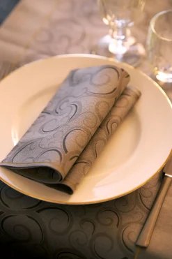 Servietten Im Dinnerformat>DUNI Bio soft® Serviette 40 x 40 cm Elegant Swirls