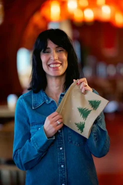 Servietten Im Dinnerformat>DUNI Bio soft® Serviette 40 x 40 cm Humble trees