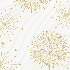 Servietten Im Dinnerformat>DUNI Bio soft® Serviette 40 x 40 cm Sparkly White