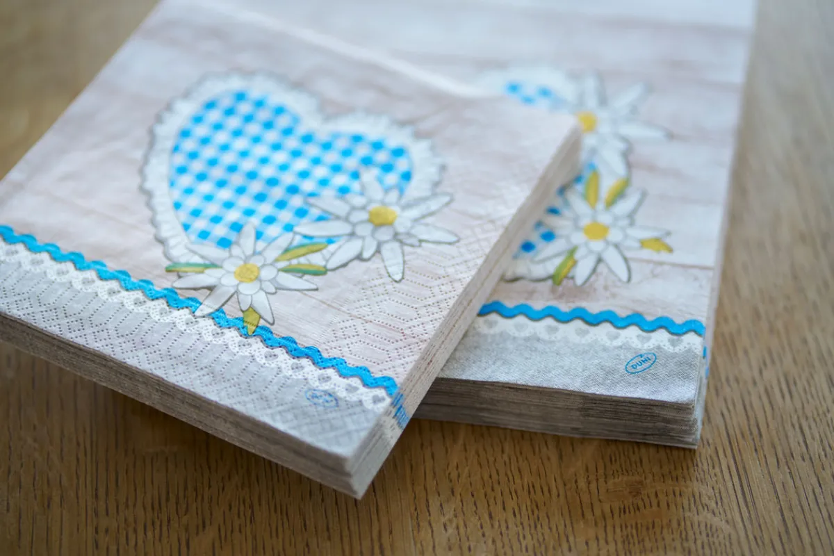 Servietten Im Dinnerformat>DUNI Bio soft® Serviette 40 x 40 cm Alpen Flair