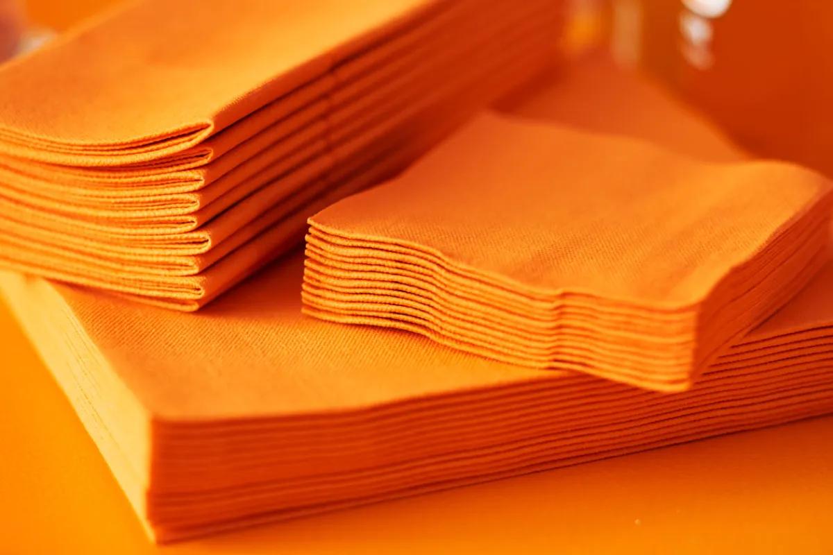 Servietten Im Dinnerformat>DUNI Bio soft® Serviette 40 x 40 cm Sun Orange