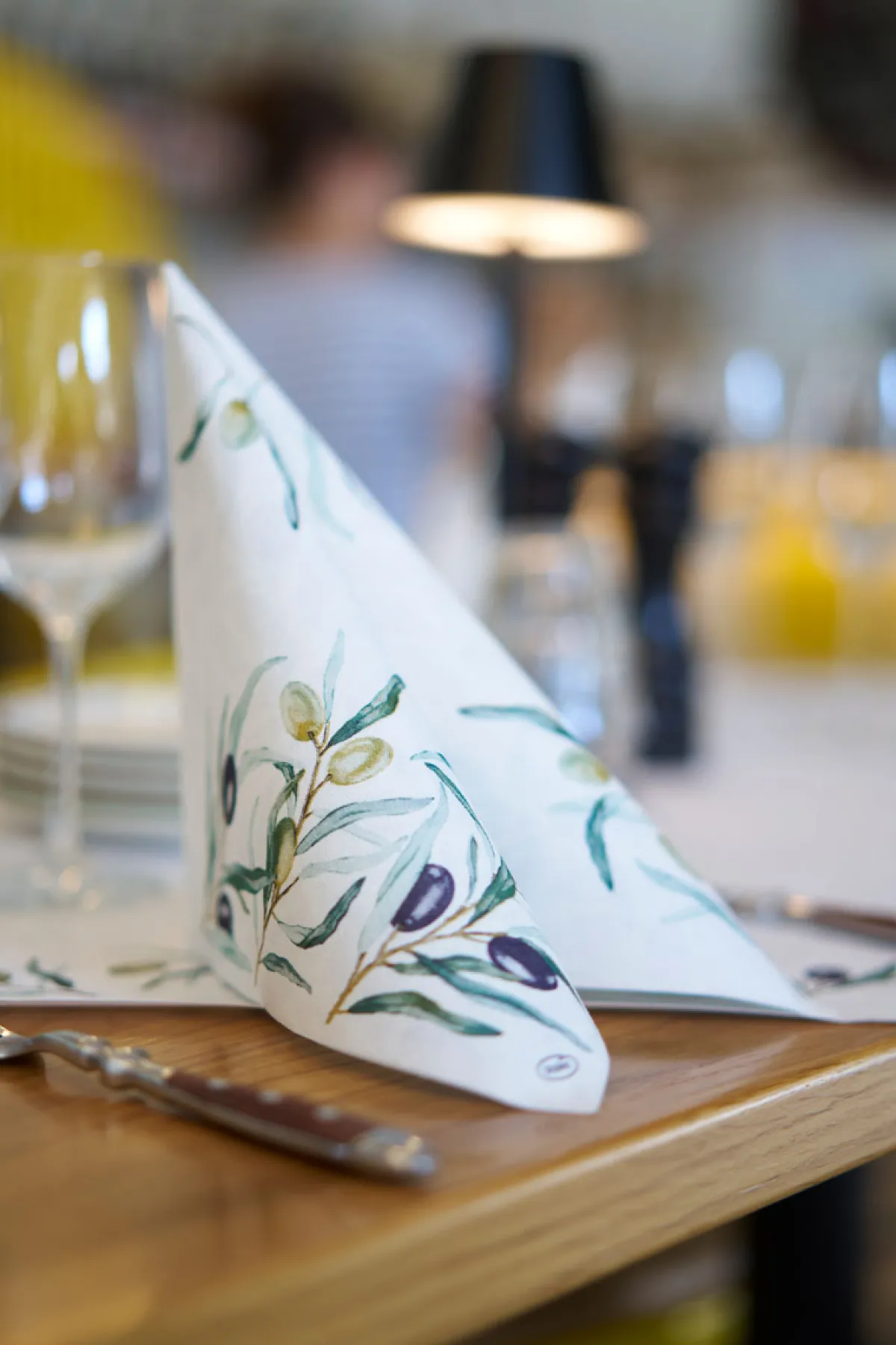 Servietten Im Dinnerformat>DUNI Bio soft® Serviette 40 x 40 cm Olive Garden