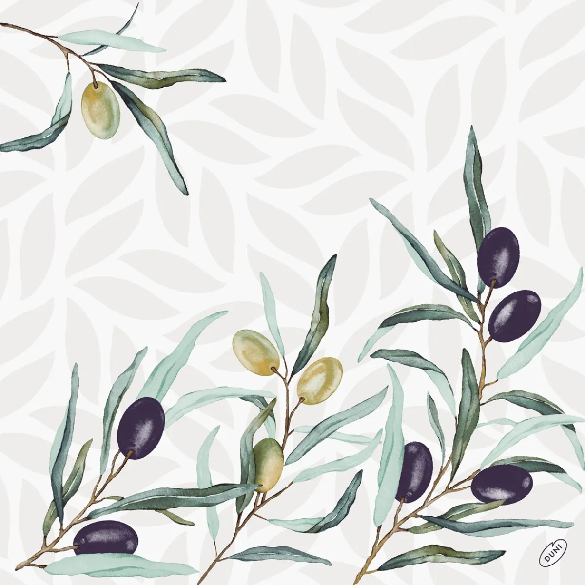 Servietten Im Dinnerformat>DUNI Bio soft® Serviette 40 x 40 cm Olive Garden