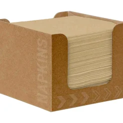 Cocktailservietten>DUNI Bio soft® Serviette 20 x 20 cm Natural Brown