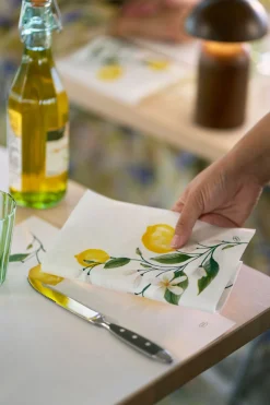 Servietten Im Dinnerformat>DUNI Bio soft® Serviette 40 x 40 cm Lemon Fiesta