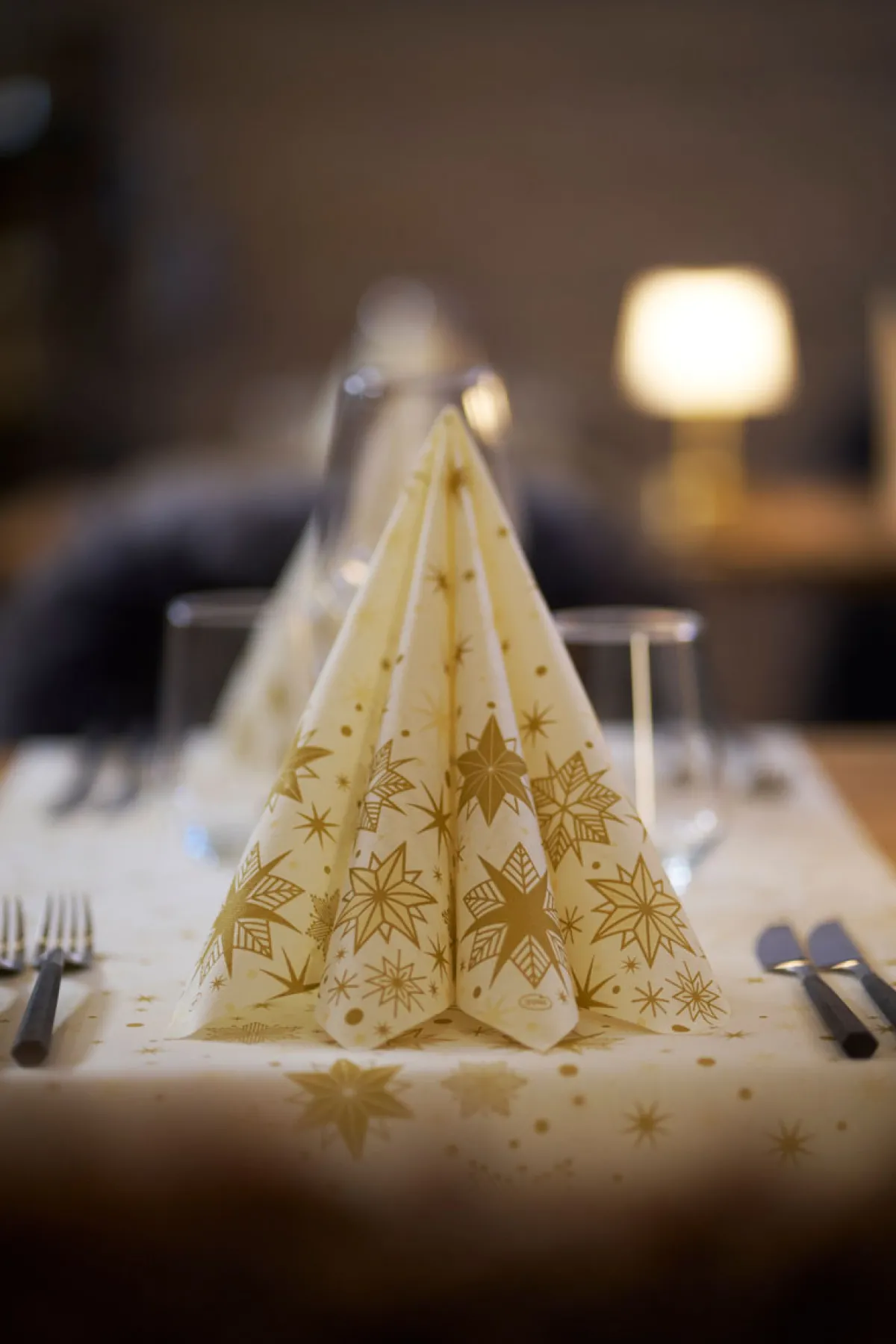 Servietten Im Dinnerformat>DUNI Bio soft® Serviette 40 x 40 cm Stargazing Cream