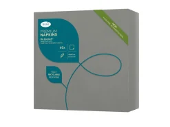 Servietten Im Dinnerformat>DUNI Bio soft® Serviette 40 x 40 cm Granite Grey