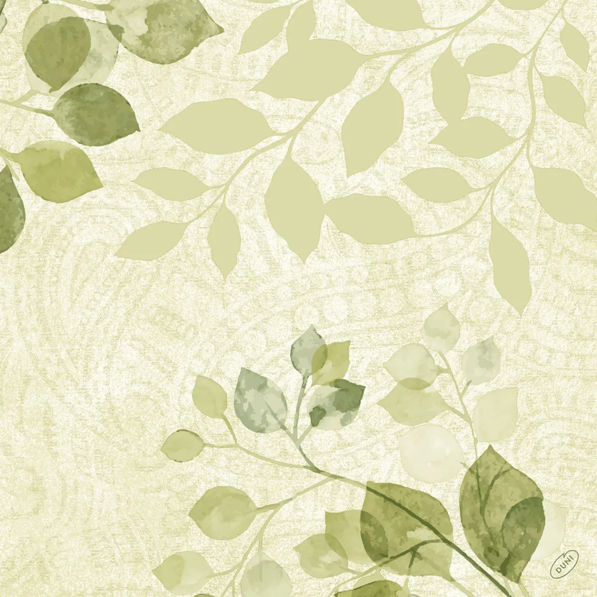 Servietten Im Dinnerformat>DUNI Bio soft® Serviette 40 x 40 cm Paisley leaves