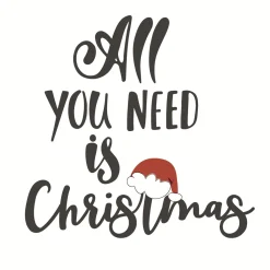 Servietten Im Lunchformat>PAPER + DESIGN Bio Tissue-Serviette 33 x 33 cm All you need Xmas 3-lagig