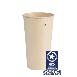 Pappbecher Und -Gläser>DUNI Breeze Becher 59 cl Nature