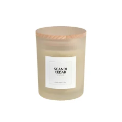 Duftkerzen>DUNI Candle Glass Scented Ø 70 mm 40 Std. Weiß