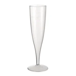 Plastikgläser Und -Becher>DUNI Champagnergläser (einzeln verpackt) 13,5 cl Transparent