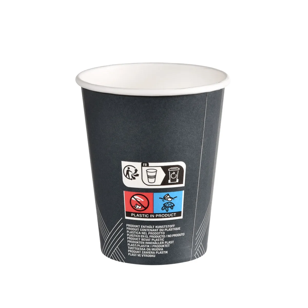 Pappbecher Und -Gläser>DUNI Circuit Kaffeebecher 24 cl Weiß