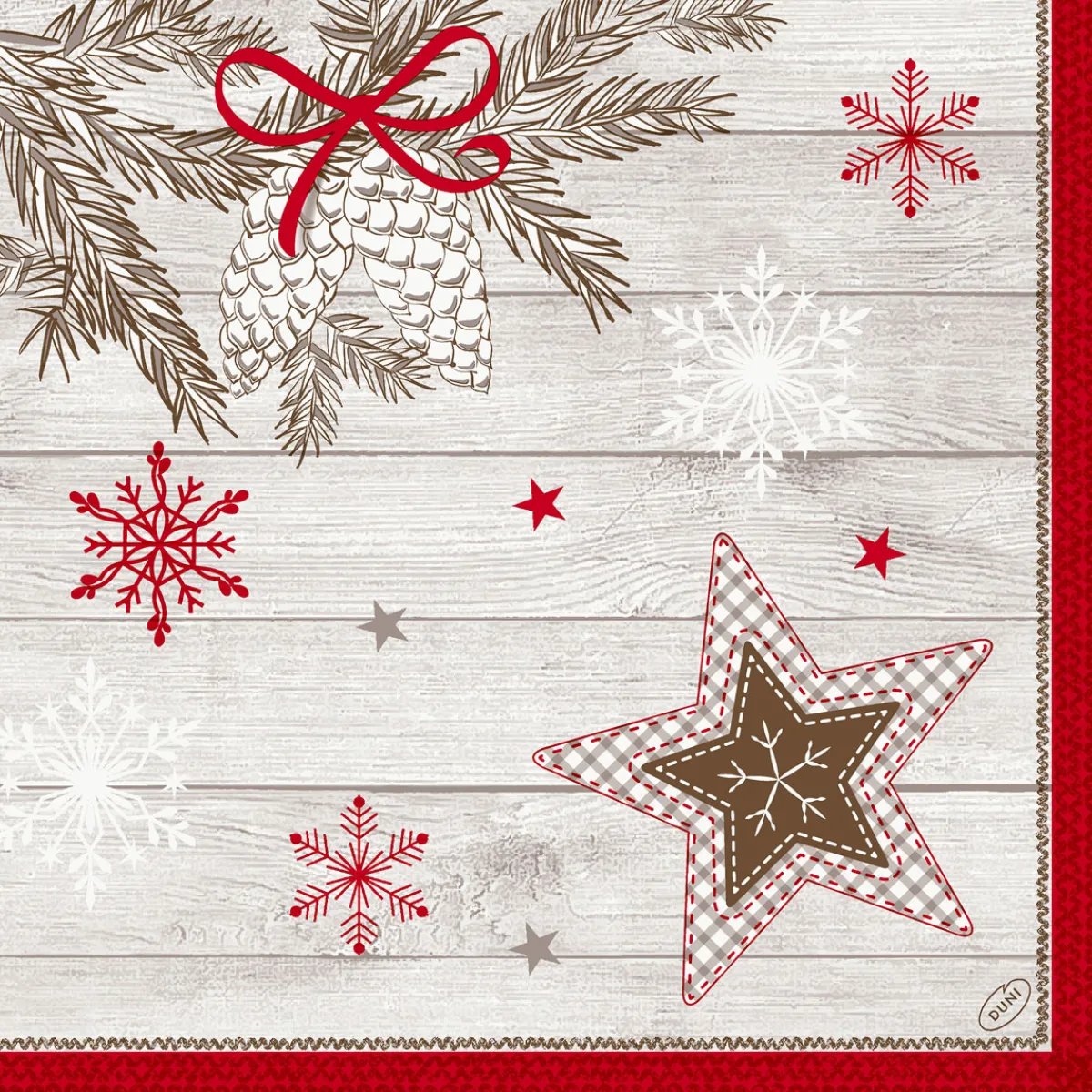 Servietten Im Dinnerformat>DUNI Classic-Serviette 40 x 40 cm Cozy Winter