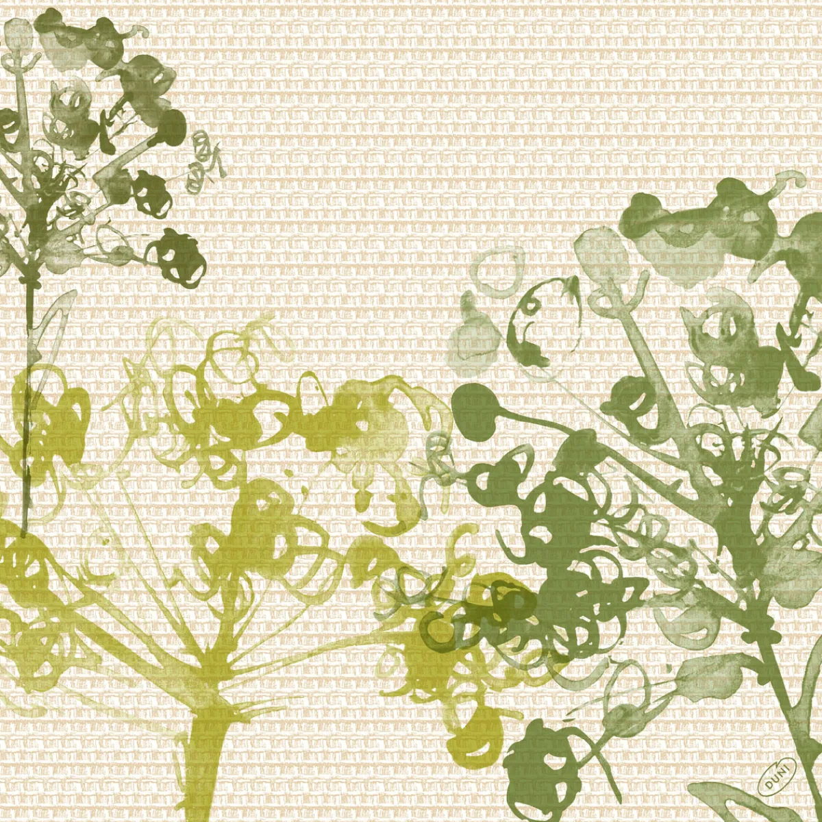 Servietten Im Dinnerformat>DUNI Classic-Serviette 40 x 40 cm Green Umbles