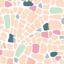 Servietten Im Dinnerformat>DUNI Classic-Serviette 40 x 40 cm Ocean Pebbles