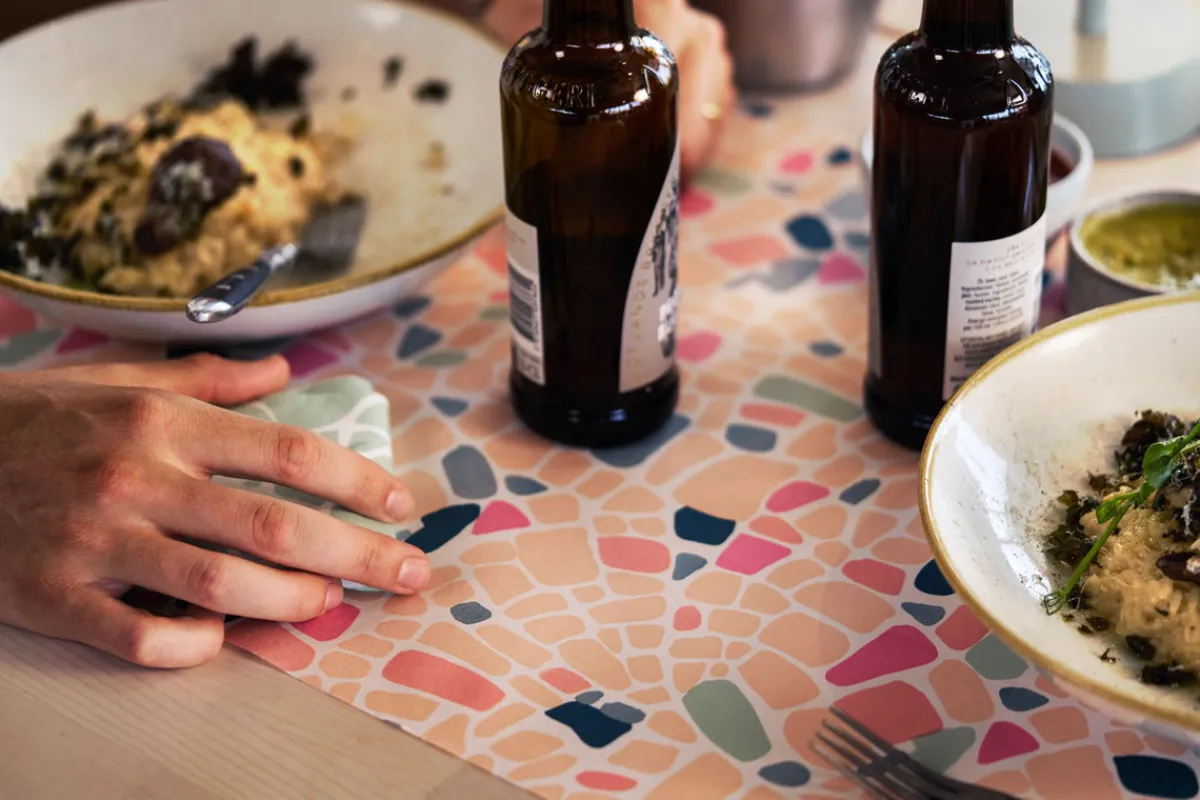 Servietten Im Dinnerformat>DUNI Classic-Serviette 40 x 40 cm Ocean Pebbles