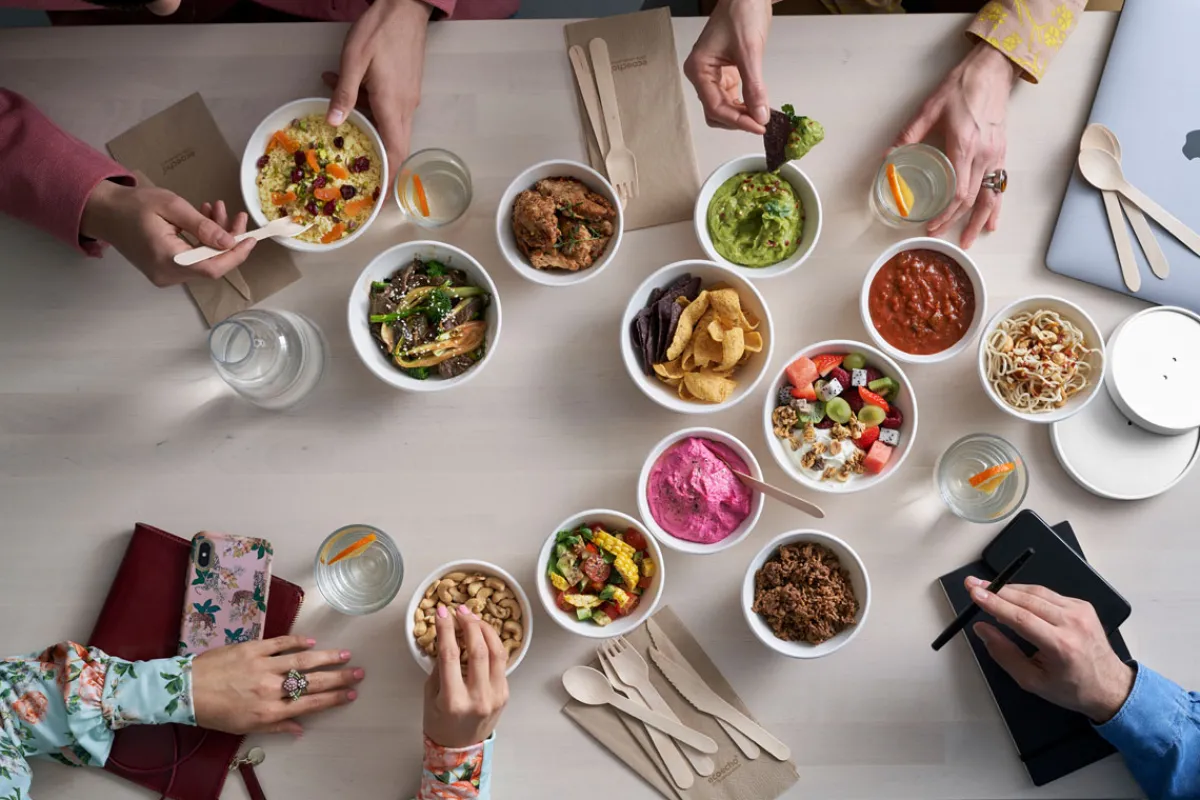 Schalen>DUNI Coppa Schale 250 ml Weiß ungeteilt