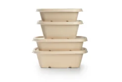 Boxen>DUNI Cube Deckel quadratisch 900/1200 ml Transparent