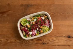 Boxen>DUNI Cube Schale rechteckig 800 ml Braun ungeteilt