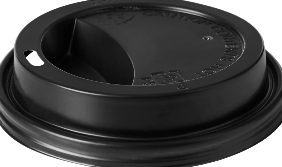 Pappbecher Und -Gläser>DUNI Deckel für 159922/159923 35/47 cl Schwarz