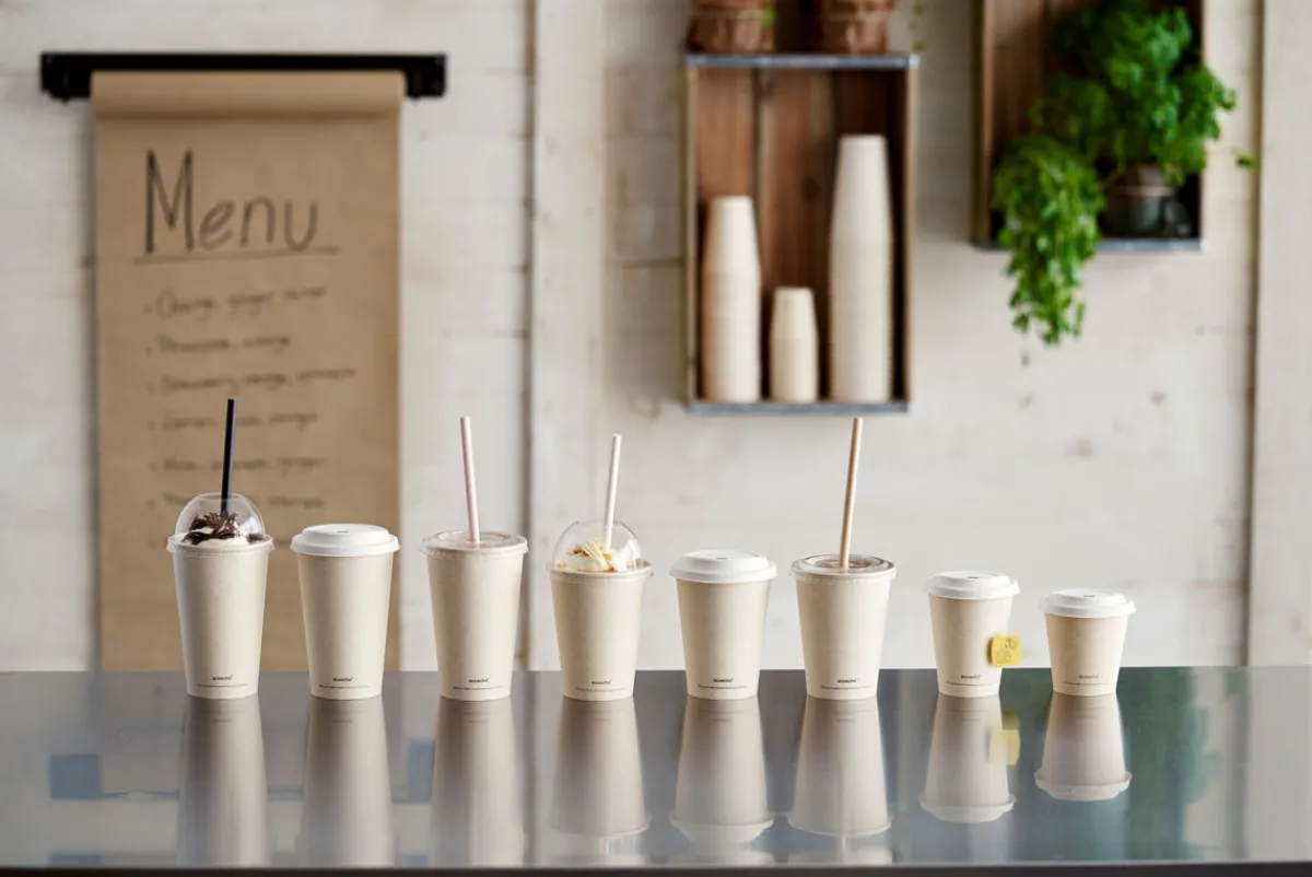 Pappbecher Und -Gläser>DUNI Deckel für 182531/182532 18/24 cl Weiß