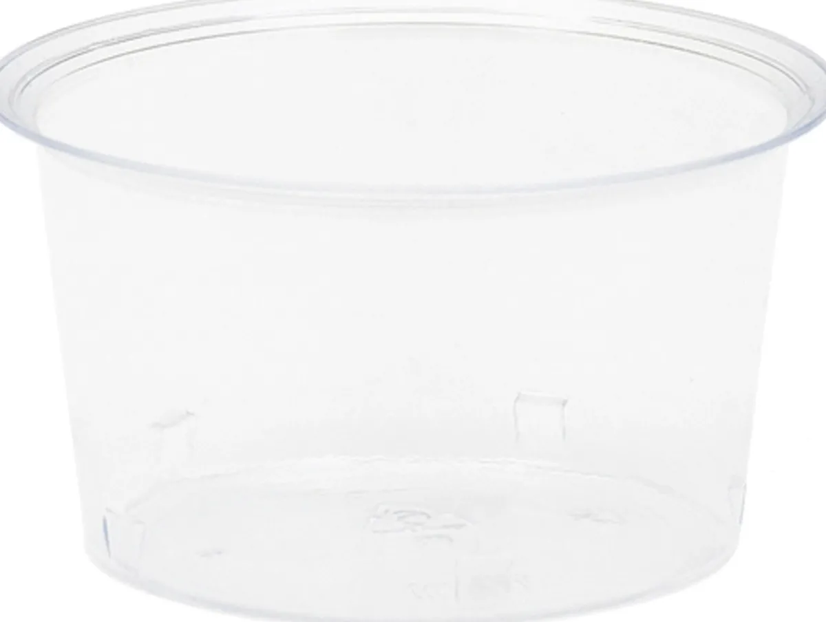 Plastikgläser Und -Becher>DUNI Dessertschale (Einsatz für 153397/153398) 18 cl Transparent