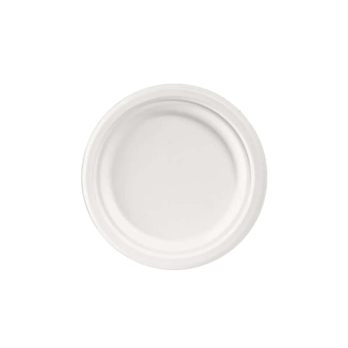 Bagasse Teller & Schalen>DUNI Dessertteller Ø 17 cm Weiß