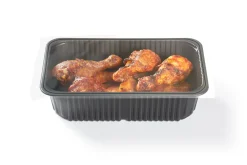 Siegelschalen>DUNIFORM DF Baseline Schale 1Teilung. 260 x 158 x 70,7 mm Schwarz ungeteilt