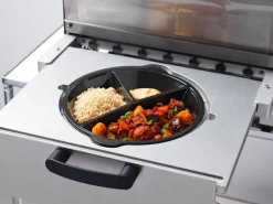 Siegelschalen>DUNIFORM DF Pearl L3 250 x 42 mm Schwarz 3-Teilung