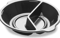 Siegelschalen>DUNIFORM DF Pearl M2 220 x 42 mm Schwarz 2-Teilung