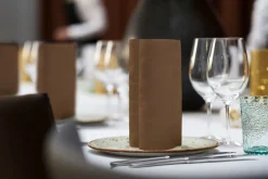 Servietten Im Dinnerformat>DUNI Elegance®-Serviette Lily 48 x 48 cm Chestnut