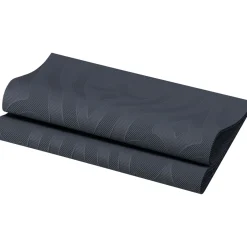 Servietten Im Dinnerformat>DUNI Elegance®-Serviette Lily 48 x 48 cm Schwarz