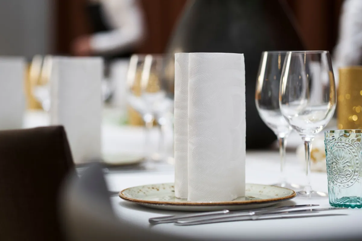 Servietten Im Dinnerformat>DUNI Elegance®-Serviette Lily 40 x 40 cm Kiwi