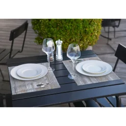 Bestecktaschen>DUNI Sacchetto®, Serviettentaschen, Tissue 8,5 x 19 cm Stone